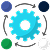 our work flow icon